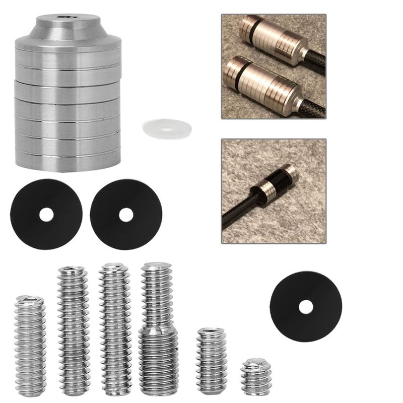 Zerone Bow Stabilizer Weight Kit, Aluminum Alloy Archery Stabilizer Weights Vibration Dampener for s Target Practice - Image 4
